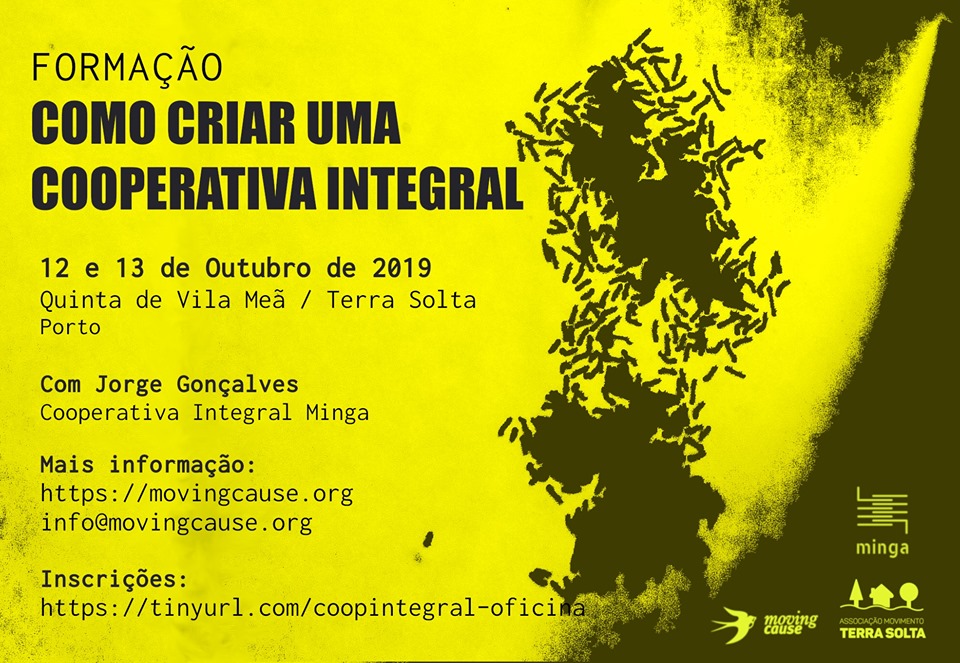 Formação ‘Como criar uma Cooperativa Integral?’, no Porto